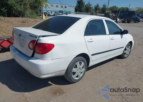 2007 Toyota Corolla Ce from USA, damaged, VIN 2T1BR32E47C769335